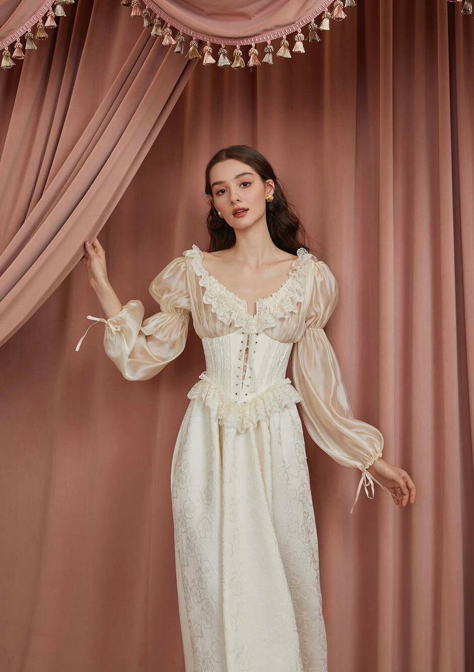 NWT LaceMade US Exclusive Psyche Corset Dress XS Fairycore Cottagecore Princess